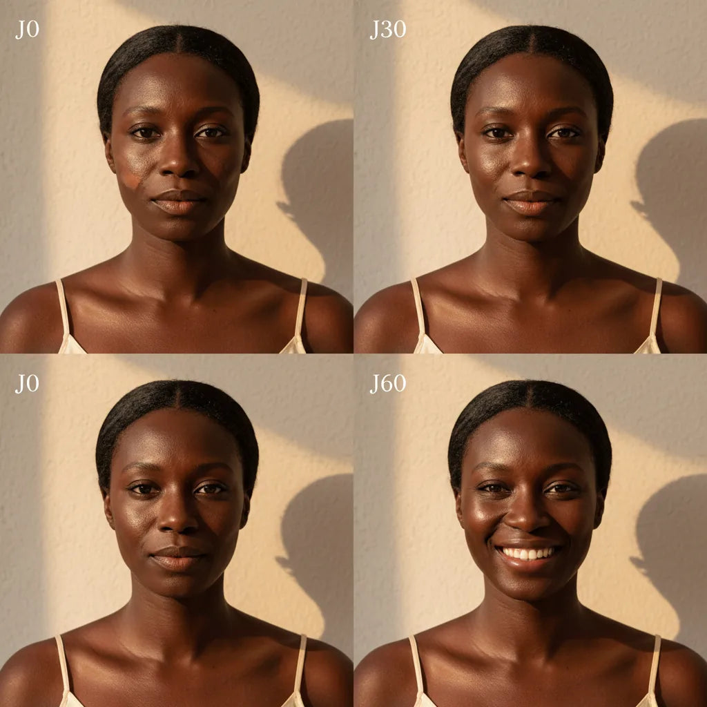 Progression J0 → J60